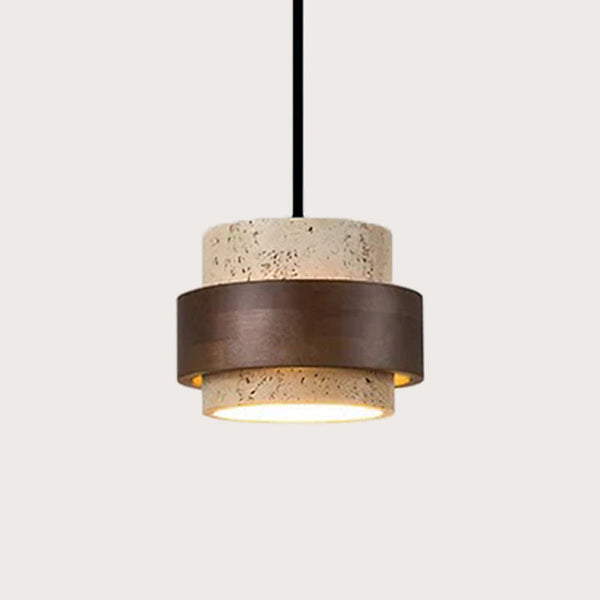 Retro Stone Wabi-Sabi Pendant Light