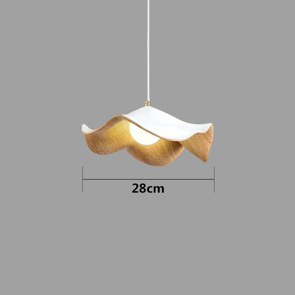 Unique Wooden Pendant Lamp