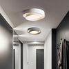 Modern Double Round Ceiling Light