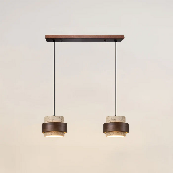 Retro Stone Wabi-Sabi Pendant Light