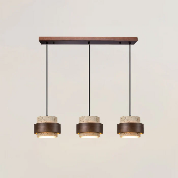 Retro Stone Wabi-Sabi Pendant Light