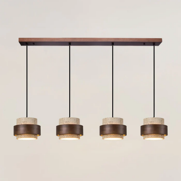 Retro Stone Wabi-Sabi Pendant Light