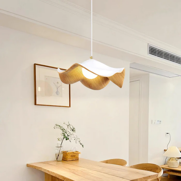 Unique Wooden Pendant Lamp