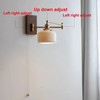 Modern Wood Adjustable Wall Lamp