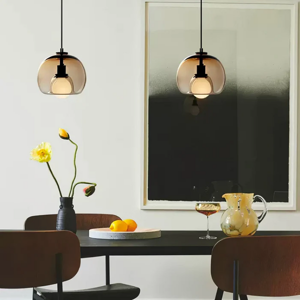 Chic Glass Pendant Light