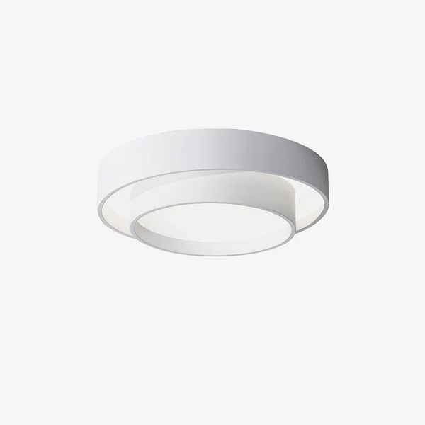 Modern Double Round Ceiling Light