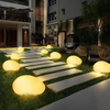 Modern Solar Cobblestone Light