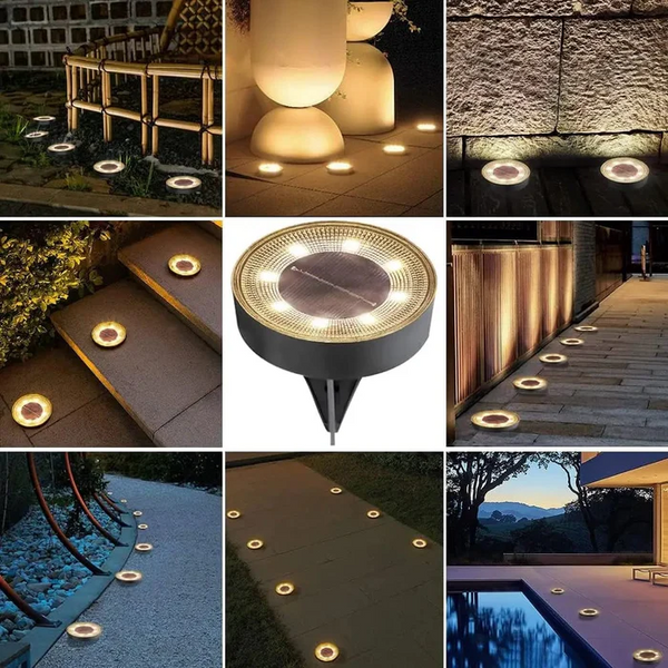 Weatherproof Solar Illuminate Lights