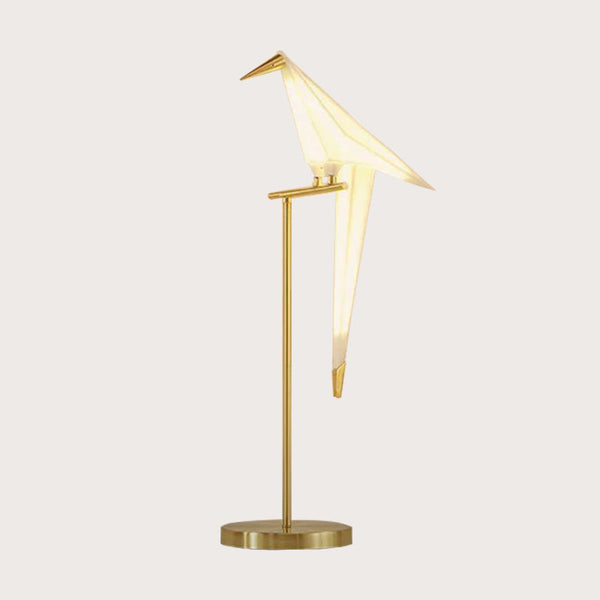 Nordic Paper Crane Origami Bird Desk Lamp