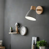 Nordic Modern Hanging Wooden Wall Lamp