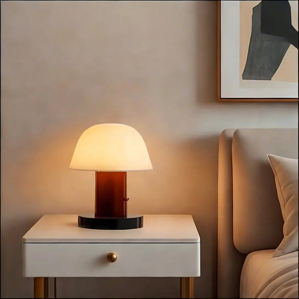 Modern Chic Mushroom Table Lamp