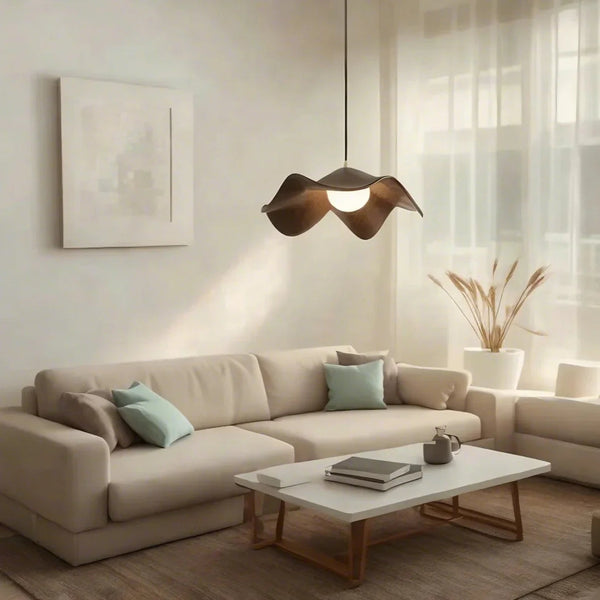 Unique Wooden Pendant Lamp