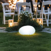 Modern Solar Cobblestone Light