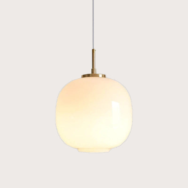 Modern Nordic Opal Glass Pendant Light