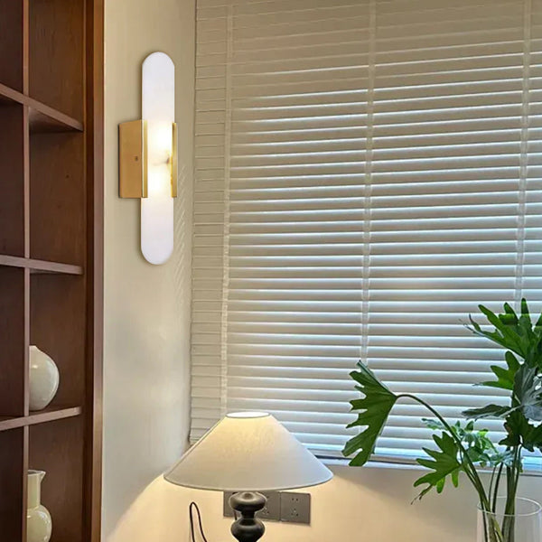 ModernMinimalist Marble Wall Light