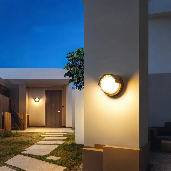 Smart Motion-Activated Outdoor Wall Light