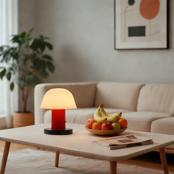 Modern Chic Mushroom Table Lamp