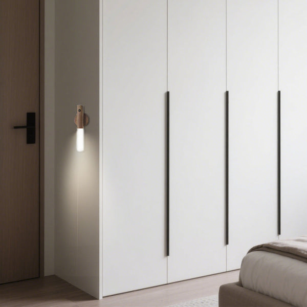 Wooden USB Rechargeable Wall Light