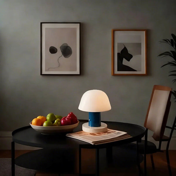Modern Chic Mushroom Table Lamp