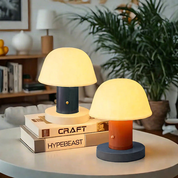 Modern Chic Mushroom Table Lamp