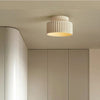 Vintage Cream Style Drum Ceiling Lamp