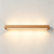 Nordic Minimalist Wooden Linear Wall Lamp – LED Bedside Background Light