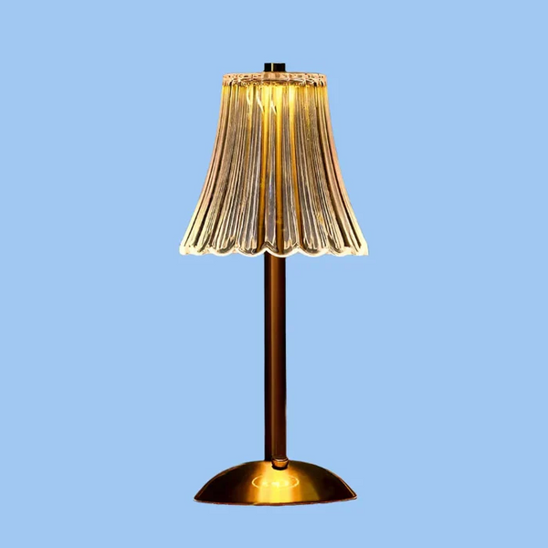 Modern Crystal Metal Table Lamp