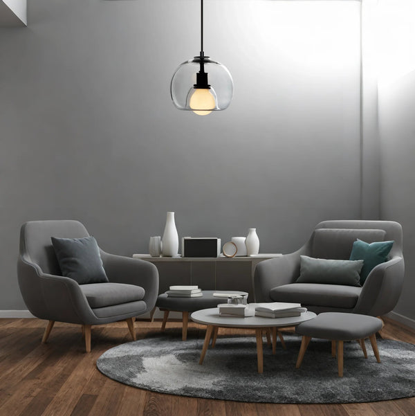 Chic Glass Pendant Light