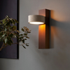 Off-White Travertine Wall Lamp