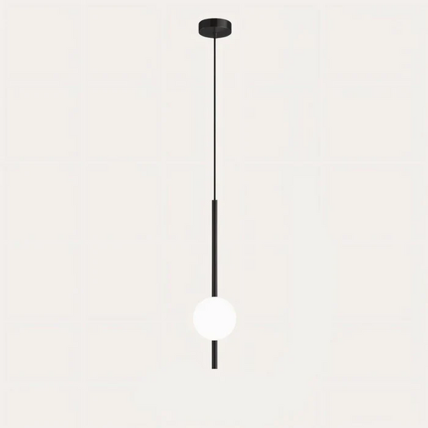 Modern Bedside Cylindrical Hanging Lamp