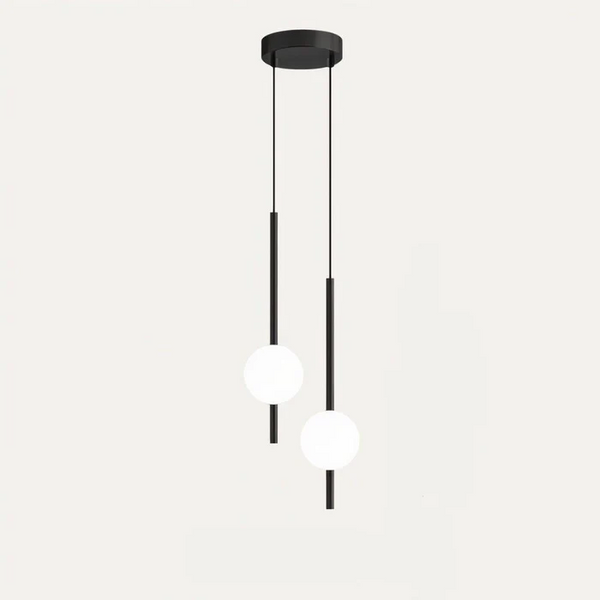 Modern Bedside Cylindrical Hanging Lamp