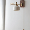 Modern Wood Adjustable Wall Lamp