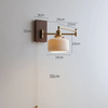 Modern Wood Adjustable Wall Lamp