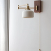 Modern Wood Adjustable Wall Lamp