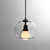 Chic Glass Pendant Light