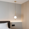 Modern Bedside Cylindrical Hanging Lamp