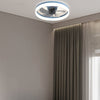 Scandinavian Flush Mount Ceiling Fans with LED Lights
