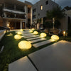 Modern Solar Cobblestone Light
