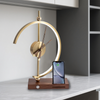 Chic Luxury Lamp Clock