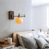Modern Wood Adjustable Wall Lamp