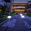 Modern Solar Cobblestone Light