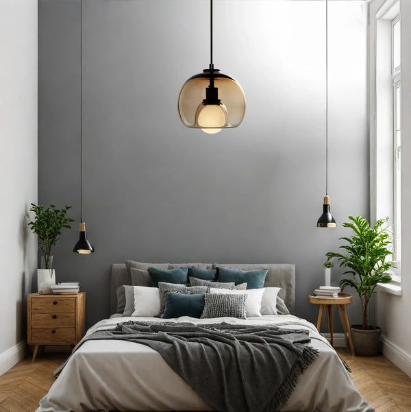 Chic Glass Pendant Light