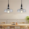 Chic Glass Flower Pendant Light