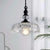 Chic Glass Flower Pendant Light