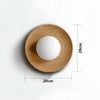 Natural Simple Wood Wall Light
